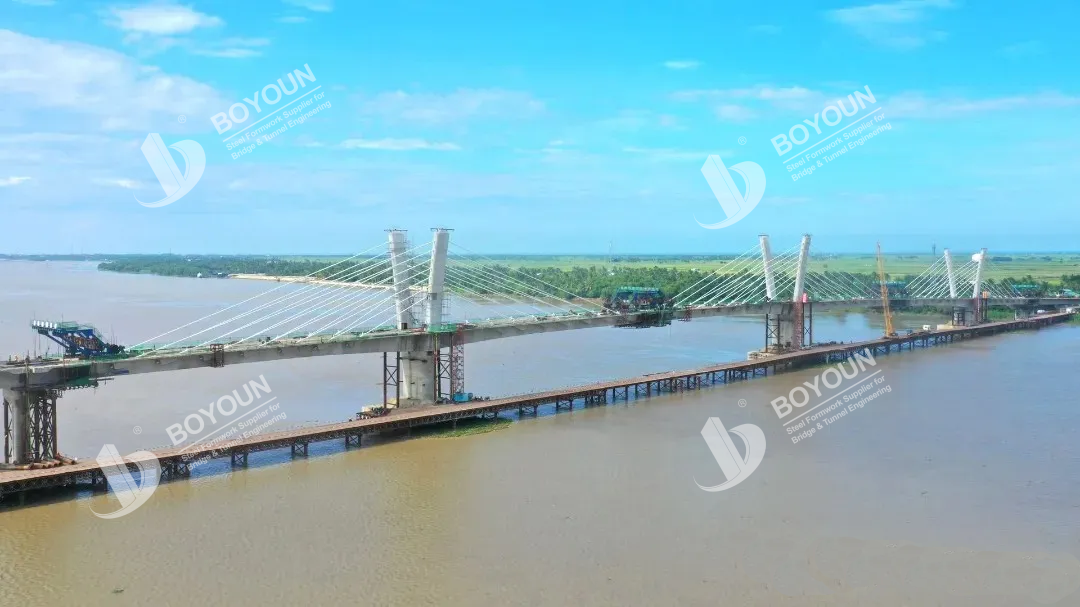 สะพานหลักของสะพานฟิลิปปินส์คามาลานิแกนถูกปิดสำเร็จแล้ว