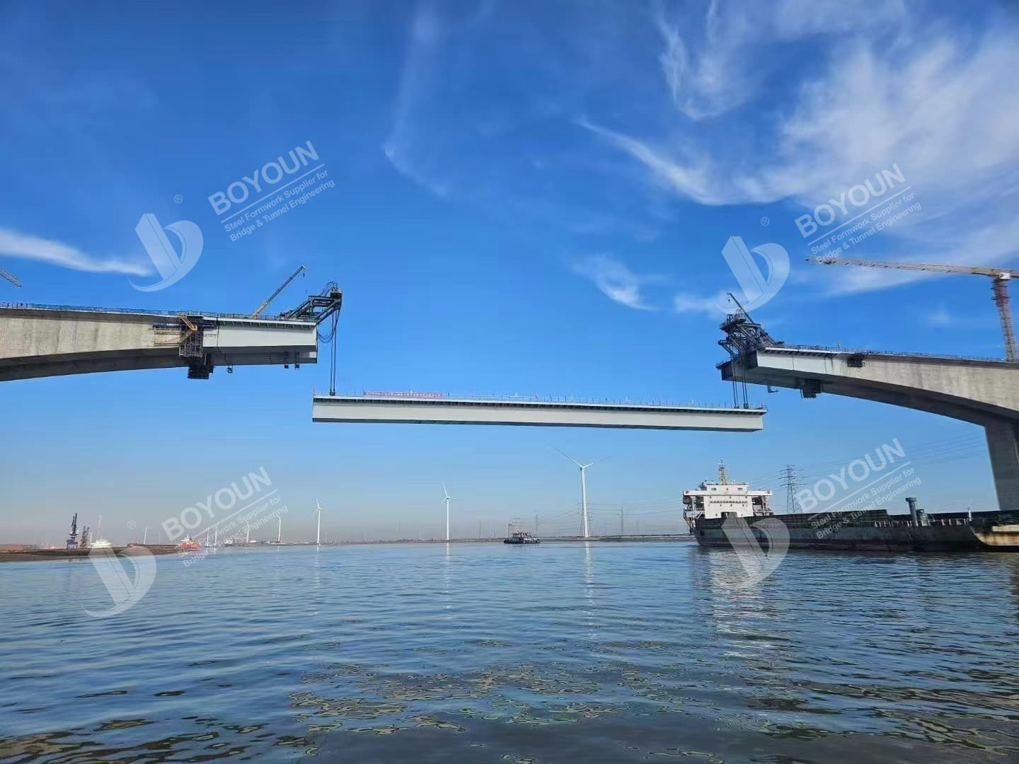 การปิดสะพานเมก้าแม่น้ำทาโอเออร์