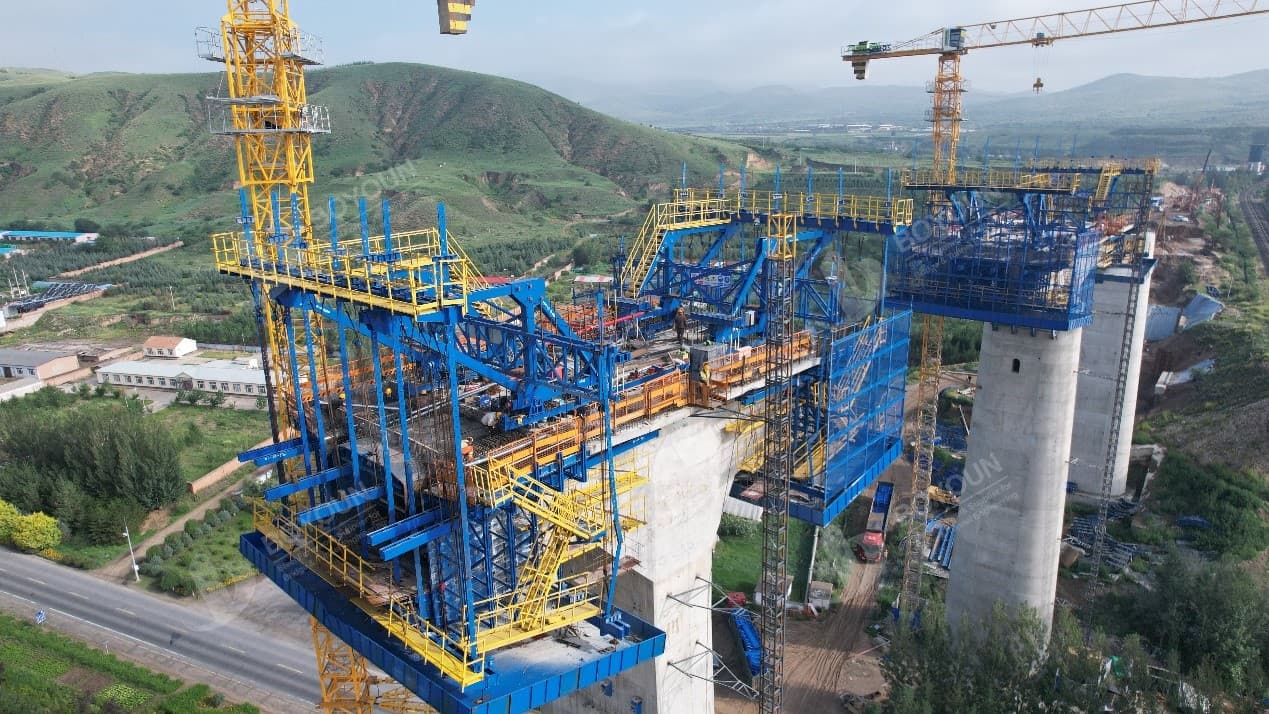 8 จุดสำคัญสำหรับกล่องหล่อ CantileverGirder กับรูปแบบนักท่องเ ที่ยวในทางด่วนการก่อสร้าง