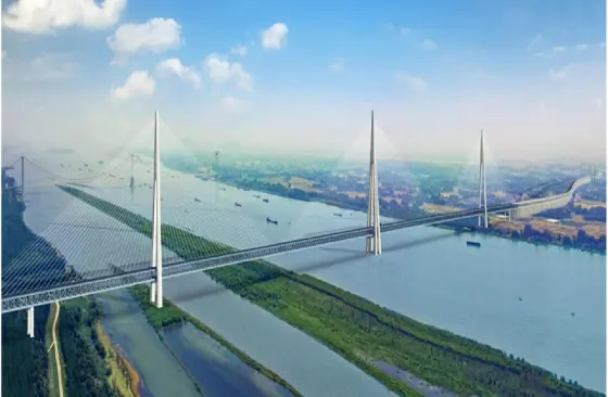 สายเคเบิลยังคงสะพาน