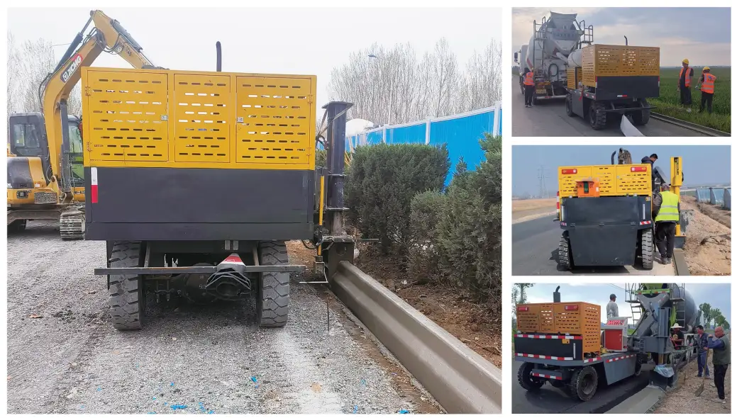 เครื่องจักร Slipform คอนกรีต